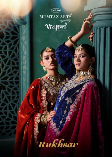 Rukhsar By Mumtaz Arts Crush Velvet Designer Salwar Suits